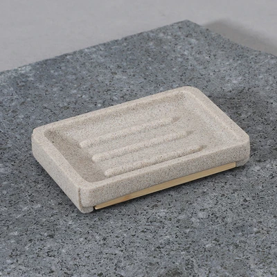 Gambar Stora 12.4x8.6x2.3 cm Tempat Sabun Batang - Krem