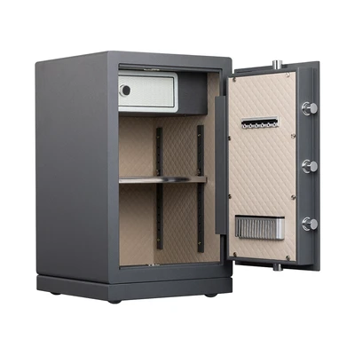 Gambar Safewell Burglary Brankas Besi Layar Sentuh 45x45x68 cm BS4405E - Hitam