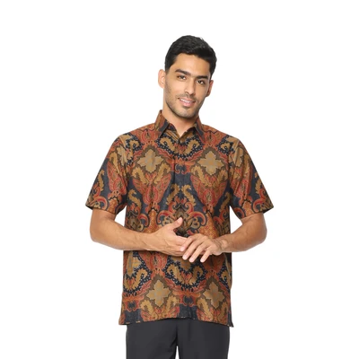 Gambar Aksa Ukuran XL Kemeja Batik Pria Karna