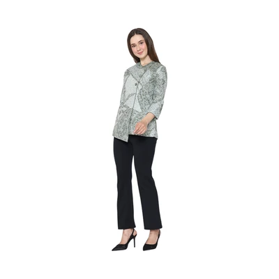 Gambar Aksa Ukuran XL Blus Wanita Shopie - Hijau