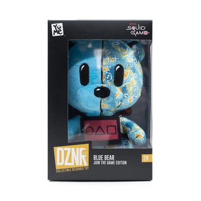 Gambar Squid Game Boneka Join The Game Blue Bear Dznr - Biru