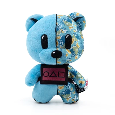 Gambar Squid Game Boneka Join The Game Blue Bear Dznr - Biru