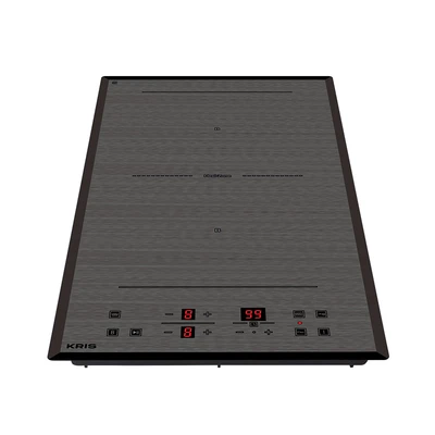 Gambar Kris Kompor Listrik Double Vertical 3600 Watt - Hitam