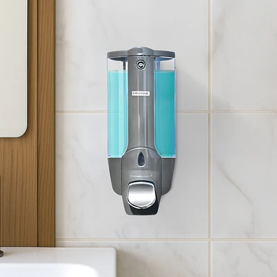 Gambar Krisbow 380 Ml Dispenser Sabun Cair Manual - Abu-Abu