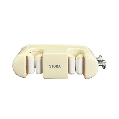 Gambar Stora Organizer Sapu & Alat Pel 2 Hook - Krem Beige