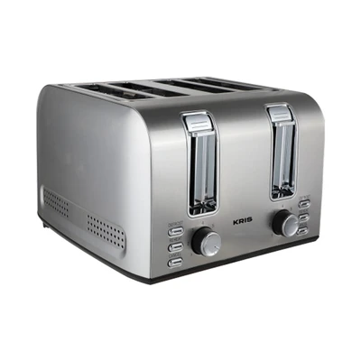 Kris Toaster Slice 1500 Watt Silver