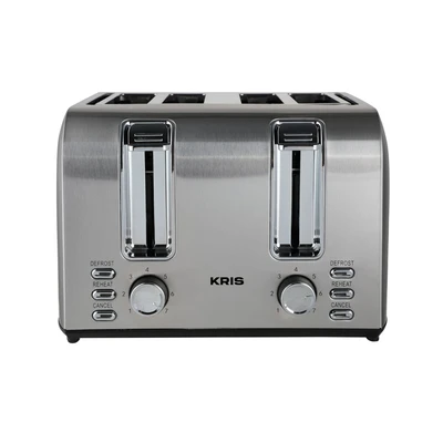 Gambar Kris Toaster 4 Slice 1500 Watt - Silver