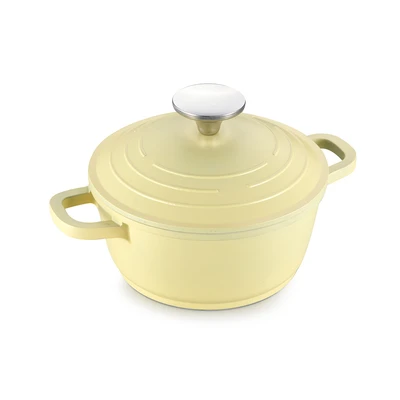 Gambar Cooking Color Sofi Panci Casserole Greblon C2 16 cm - Kuning