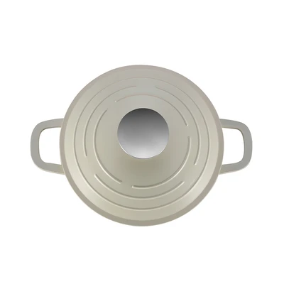 Gambar Cooking Color Sofi Panci Casserole Greblon C2 16 cm - Krem