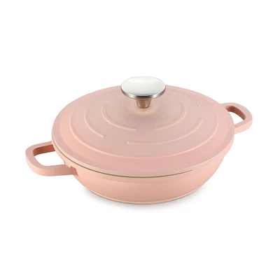 Gambar Cooking Color Sofi Panci Casserole Low Greblon C2 20 cm - Pink