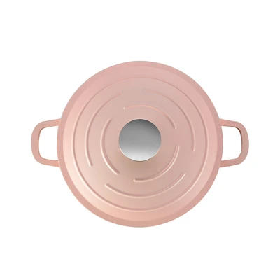 Gambar Cooking Color Sofi Panci Casserole Low Greblon C2 20 cm - Pink