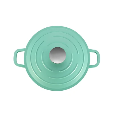 Gambar Cooking Color Sofi Panci Casserole Low Greblon C2 20 cm - Hijau
