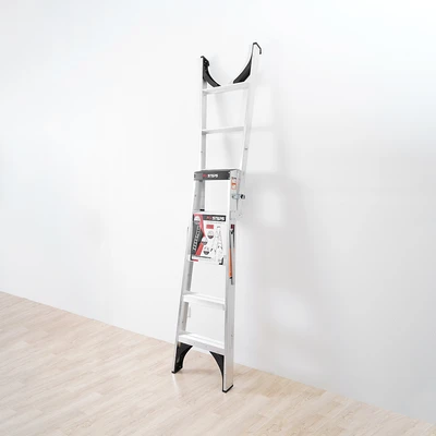 Gambar Fixsteps Tangga Lipat Aluminium Industrial Dual Purpose 5 Step - Silver