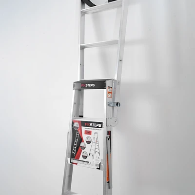 Gambar Fixsteps Tangga Lipat Aluminium Industrial Dual Purpose 5 Step - Silver