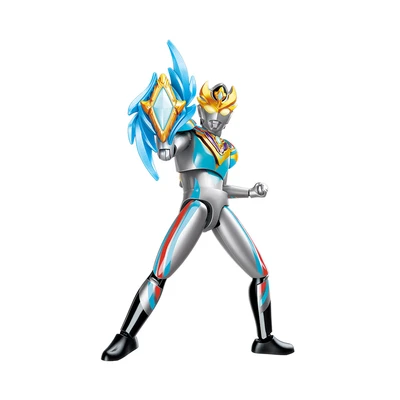 Gambar Keepplay Series Glory 01 Action Figure Ultraman Decker Power W1 K75066 - Biru