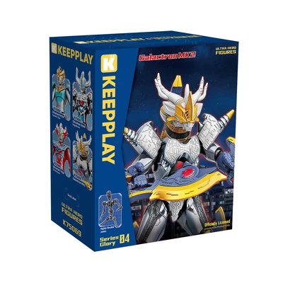 Gambar Keepplay Series Glory 04 Action Figure Ultraman Galactron Mk2 W1 K75069 - Gold