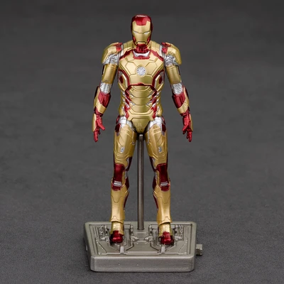 Gambar Top Gear Zd Infinite Action Figure X Iron Man Mk42 10 Cm - Gold