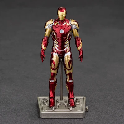 Gambar Top Gear Zd Infinite Action Figure X Iron Man Mk43 10 Cm - Merah