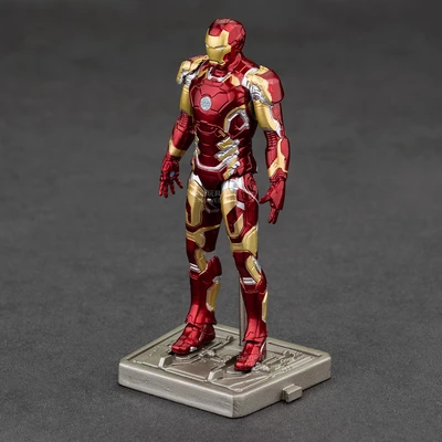 Gambar Top Gear Zd Infinite Action Figure X Iron Man Mk43 10 Cm - Merah