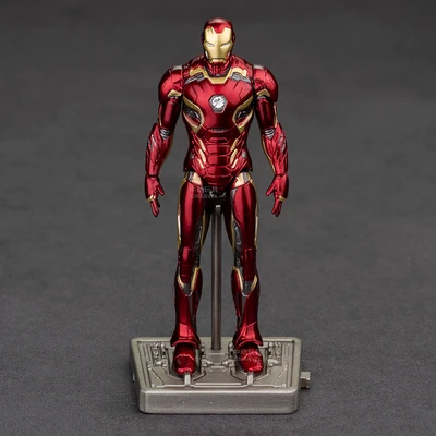 Gambar Top Gear Zd Infinite Action Figure X Iron Man Mk45 10 Cm - Merah