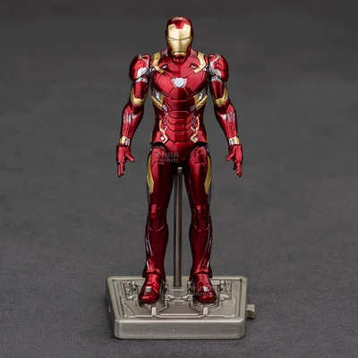 Gambar Top Gear Zd Infinite Action Figure X Iron Man Mk46 10 Cm - Merah