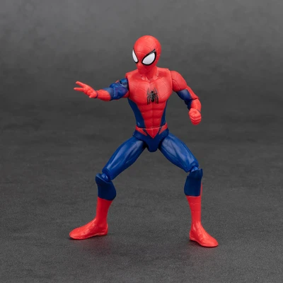 Gambar Top Gear Zd Infinite Action Figure S Spiderverse Spiderman 10 Cm - Merah/biru