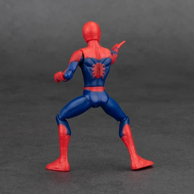 Gambar Top Gear Zd Infinite Action Figure S Spiderverse Spiderman 10 Cm - Merah/biru