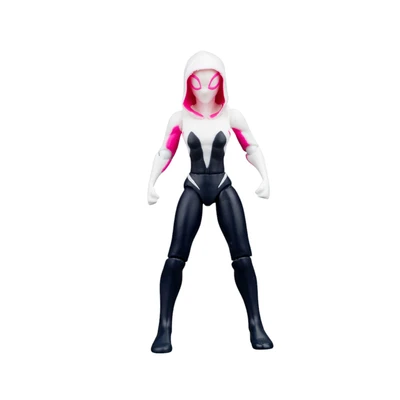 Gambar Top Gear Zd Infinite Action Figure S Spiderverse Spider Gwen 10 Cm - Hitam/putih