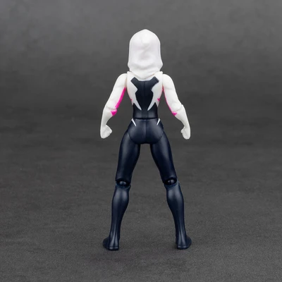 Gambar Top Gear Zd Infinite Action Figure S Spiderverse Spider Gwen 10 Cm - Hitam/putih