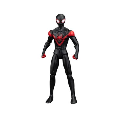 Gambar Top Gear Zd Infinite Action Figure S Spiderverse Miles Morales 10 Cm - Hitam