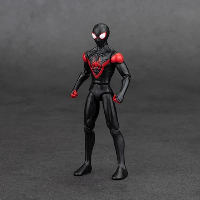 Gambar Top Gear Zd Infinite Action Figure S Spiderverse Miles Morales 10 Cm - Hitam