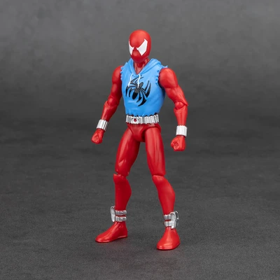 Gambar Top Gear Zd Infinite Action Figure S Spiderverse Scarlet Spider 10 Cm - Biru