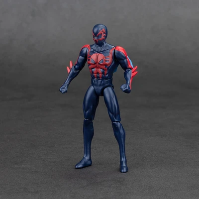 Gambar Top Gear Zd Infinite Action Figure S Spiderverse Spiderman 2099 10 Cm - Merah