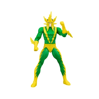 Gambar Top Gear Zd Infinite Action Figure S Spiderverse Electro 10 Cm - Hijau/kuning