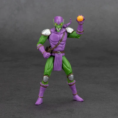 Gambar Top Gear Zd Infinite Action Figure S Spiderverse Green Goblin 10 Cm - Ungu/hijau