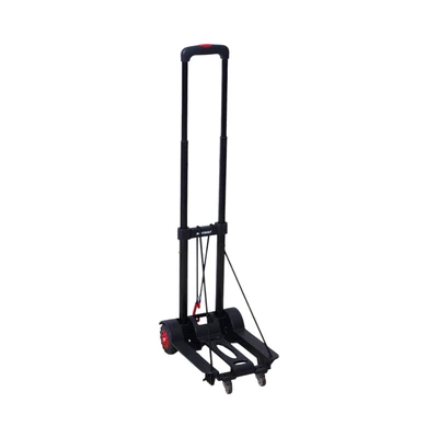 Gambar Maxbuilt Troli Barang Lipat Plastik 50 Kg - Hitam
