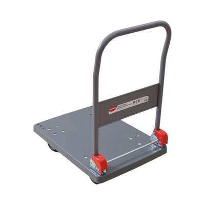 Gambar Maxbuilt Troli Barang Lipat Platform 150 Kg - Abu-Abu