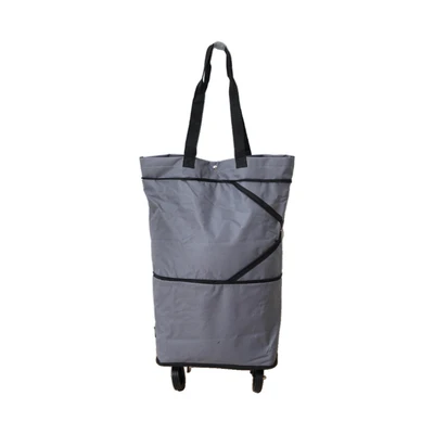 Gambar Passport Tas Belanja Extendable - Abu-Abu