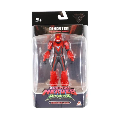 Gambar Alpha Group Quantum Heroes Dinoster Action Figure Lucio 15 Cm - Merah