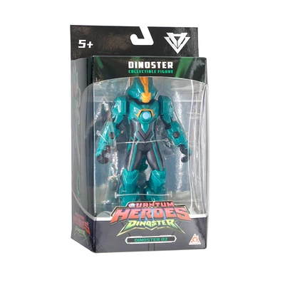 Alpha Group Quantum Heroes Dinoster Action Figure Oz 15 Cm Hijau