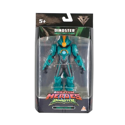Gambar Alpha Group Quantum Heroes Dinoster Action Figure Oz 15 Cm - Hijau