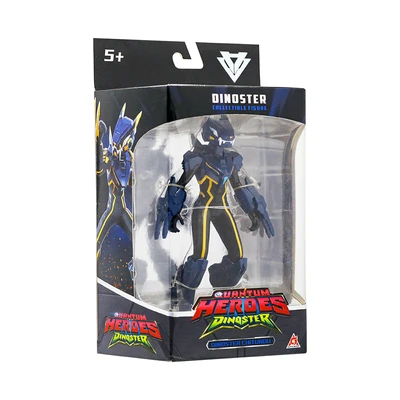 Gambar Alpha Group Quantum Heroes Dinoster Action Figure Chitundu 15 Cm - Biru