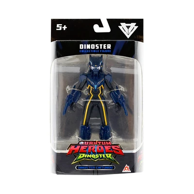 Gambar Alpha Group Quantum Heroes Dinoster Action Figure Chitundu 15 Cm - Biru