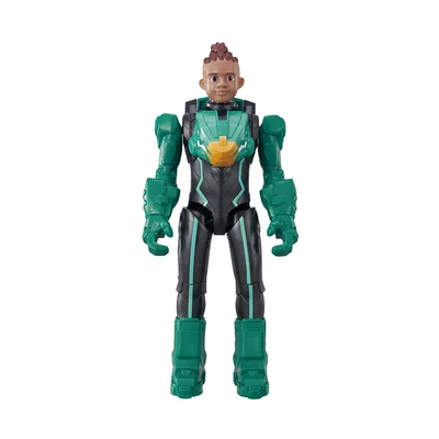Gambar Alpha Group Quantum Heroes Dinoster Armored Action Figure Oz 19.5 Cm - Hijau