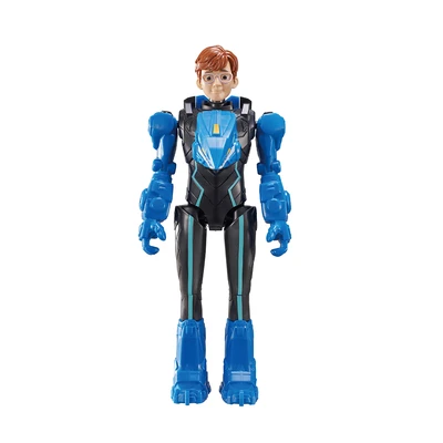 Gambar Alpha Group Quantum Heroes Dinoster Armored Action Figure Jay Min 19.5 Cm - Biru