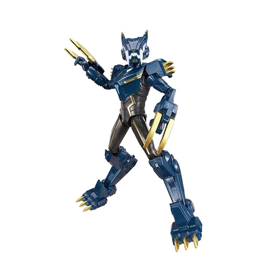 Gambar Alpha Group Quantum Heroes Dinoster Armored Action Figure Chitundu 19.5 Cm - Biru