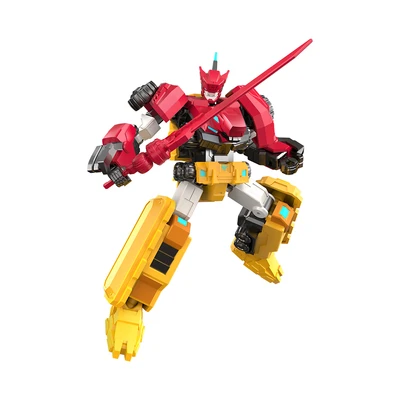 Gambar Alpha Group Quantum Heroes Dinoster Action Robot Raptor Tron 12.7 Cm - Mix