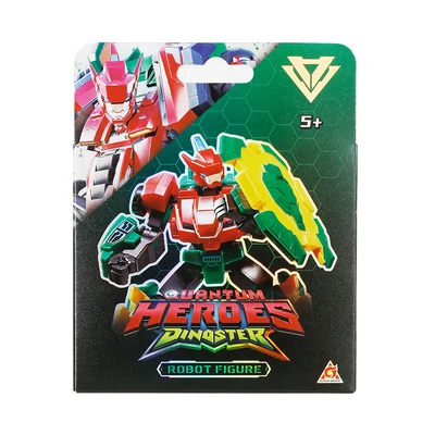 Gambar Alpha Group Quantum Heroes Dinoster Action Figure Raptor Chyron 10 Cm - Mix