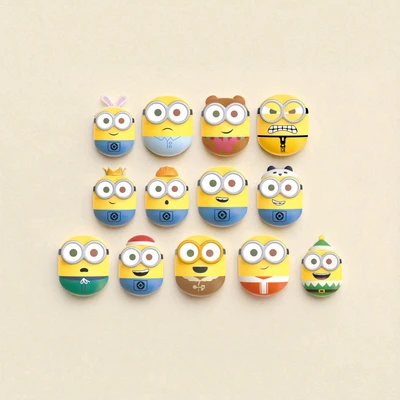 Gambar Alpha Group Minifigure Minions Bob Series Tumbler - Kuning