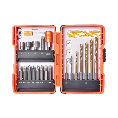 Gambar Tactix 6-25 mm Mata Bor Metric Set 20 pcs - Mix